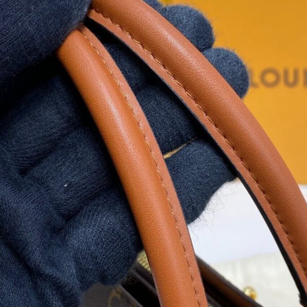 Replica LV Monogram Flower Tote Caramel M43770 - Image 10