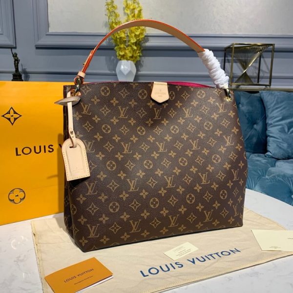 Replica LV Monogram Graceful MM M43703 Handbag - Image 3