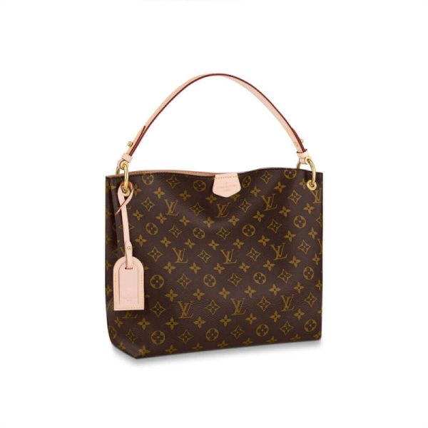 Replica LV Monogram Canvas Graceful PM M43701 Handbag