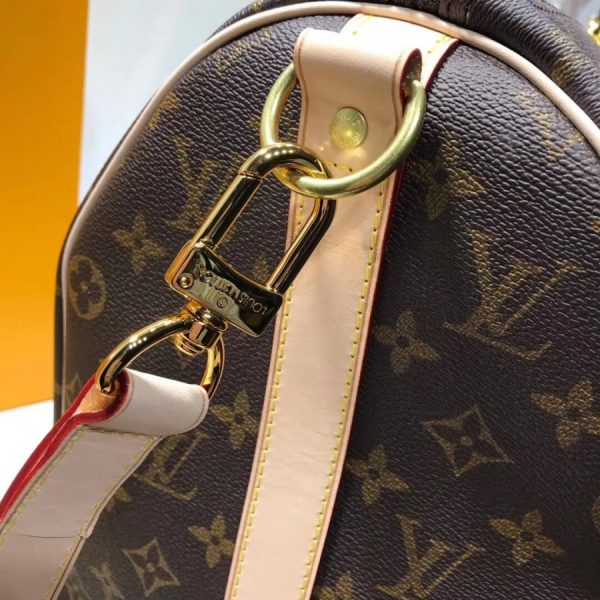LV Monogram Keepall Bandouliere 45 Replica Travel Bag M41418 - Image 3