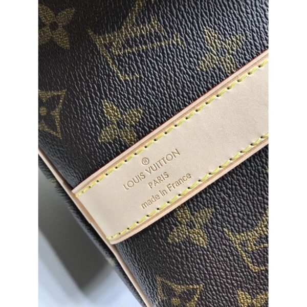 LV Monogram Keepall Bandouliere 45 Replica Travel Bag M41418 - Image 8