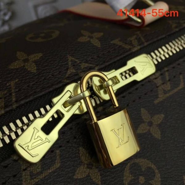 LV Monogram Canvas Keepall 55 Replica Bag M41414 - Image 6