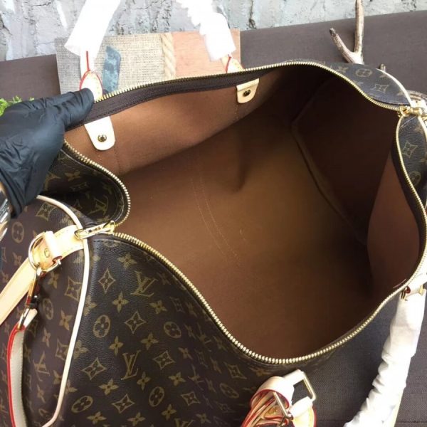 Louis Vuitton Monogram Keepall Bandouliere 60 Travel Bag Replica - Image 12