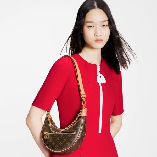 Louis Vuitton Monogram Canvas Loop Bag Replica M81098 - Image 2