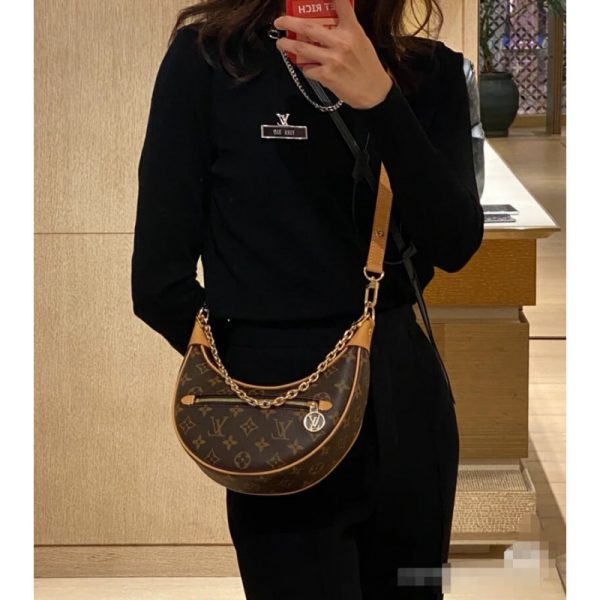 Louis Vuitton Monogram Canvas Loop Bag Replica M81098 - Image 19