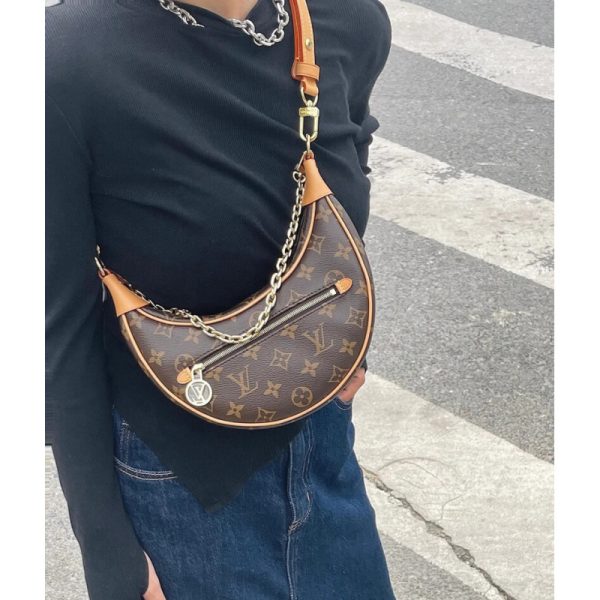 Louis Vuitton Monogram Canvas Loop Bag Replica M81098 - Image 20