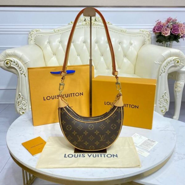 Louis Vuitton Monogram Canvas Loop Bag Replica M81098 - Image 5