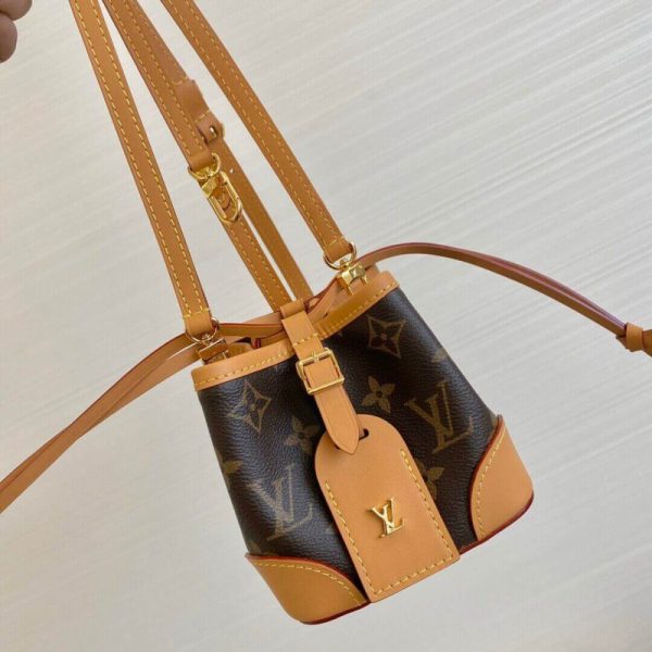 Replica LV Monogram Mini Bucket Bag M57099 Canvas Design - Image 14