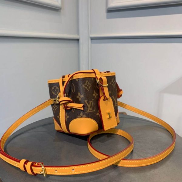 Replica LV Monogram Mini Bucket Bag M57099 Canvas Design - Image 3