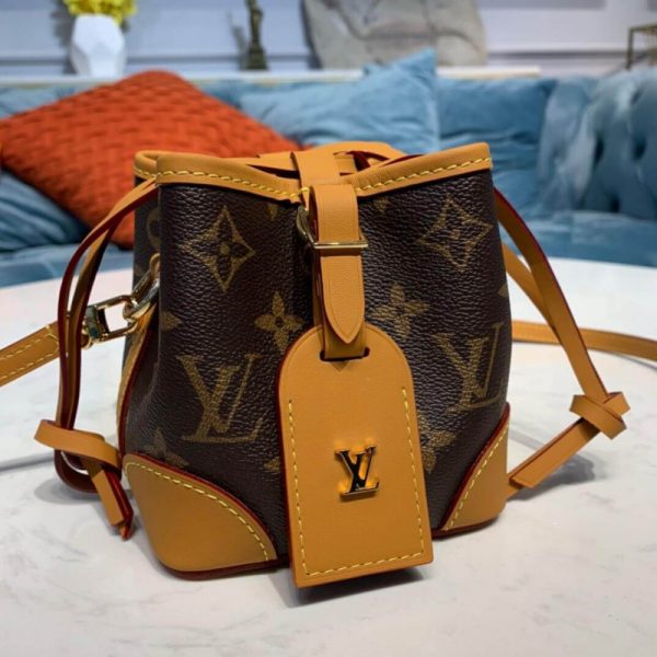 Replica LV Monogram Mini Bucket Bag M57099 Canvas Design - Image 5