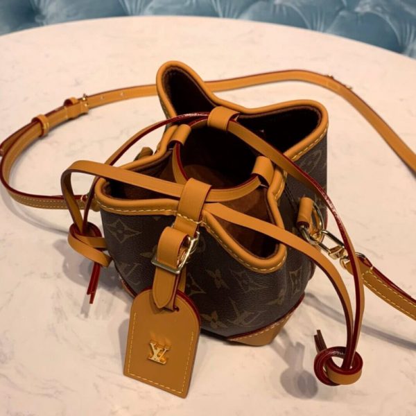 Replica LV Monogram Mini Bucket Bag M57099 Canvas Design - Image 7