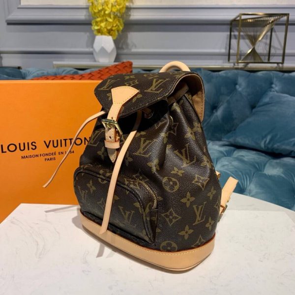 Replica LV Monogram Canvas Mini Montsouris Backpack M51137 - Image 2
