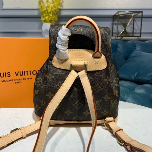 Replica LV Monogram Canvas Mini Montsouris Backpack M51137 - Image 3
