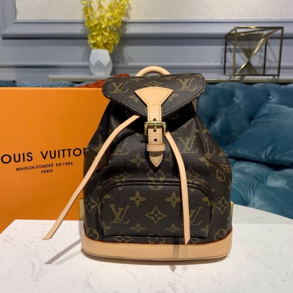Replica LV Monogram Canvas Mini Montsouris Backpack M51137