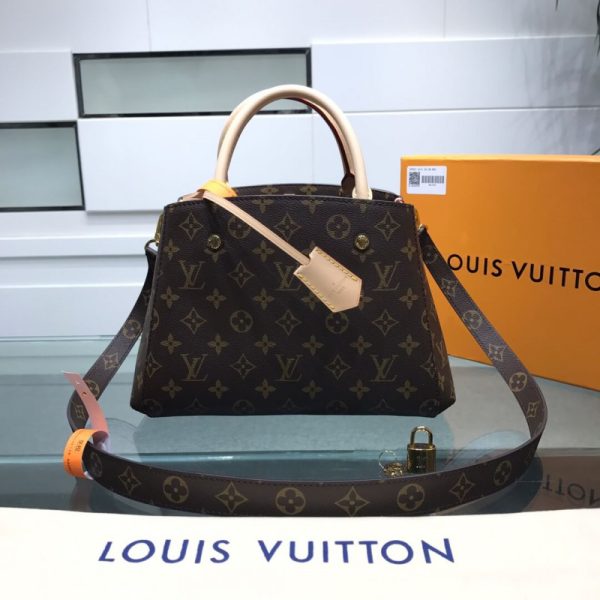 LV Monogram Montaigne BB Replica Handbag M41055 - Image 2