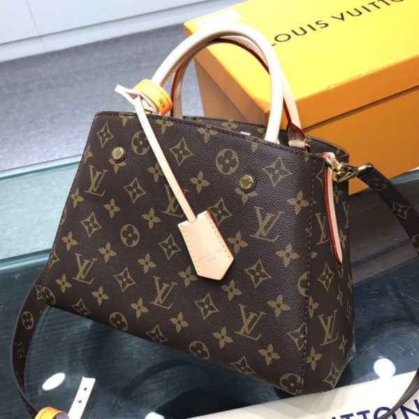 LV Monogram Montaigne BB Replica Handbag M41055 - Image 3