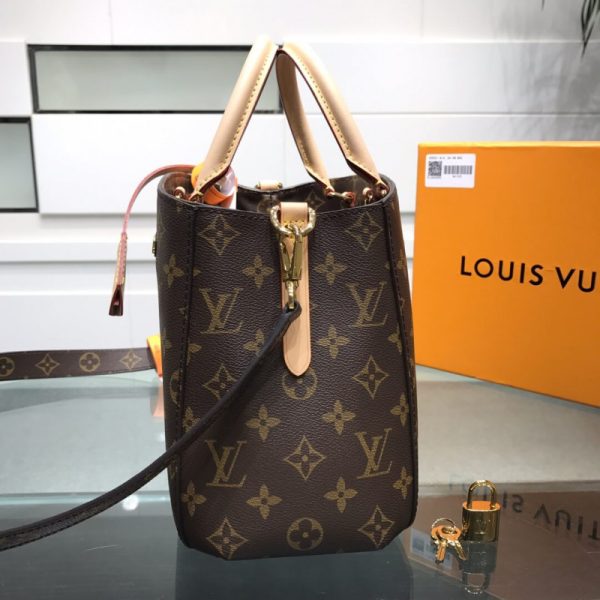 LV Monogram Montaigne BB Replica Handbag M41055 - Image 4