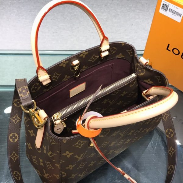 LV Monogram Montaigne BB Replica Handbag M41055 - Image 7