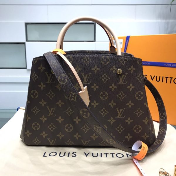 Replica Louis Vuitton Monogram Montaigne MM Bag - Image 3