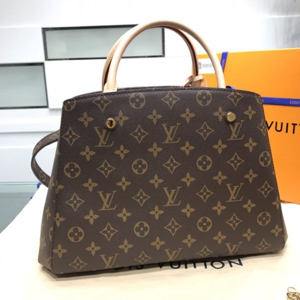 Replica Louis Vuitton Monogram Montaigne MM Bag - Image 5
