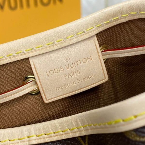 LV Monogram Canvas Nano Noe Replica Handbag M41346 - Image 13