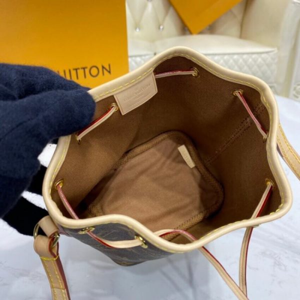 LV Monogram Canvas Nano Noe Replica Handbag M41346 - Image 14