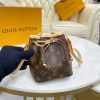 Best Replicas Bags - LV Monogram Canvas Nano Noe Replica Handbag M41346 Shop For Best Louis Vuitton LV Replica Bags With Cheap Price