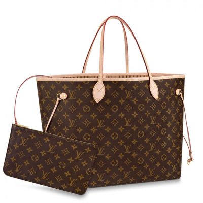 Replica Louis Vuitton Monogram Neverfull PM/MM/GM Handbags