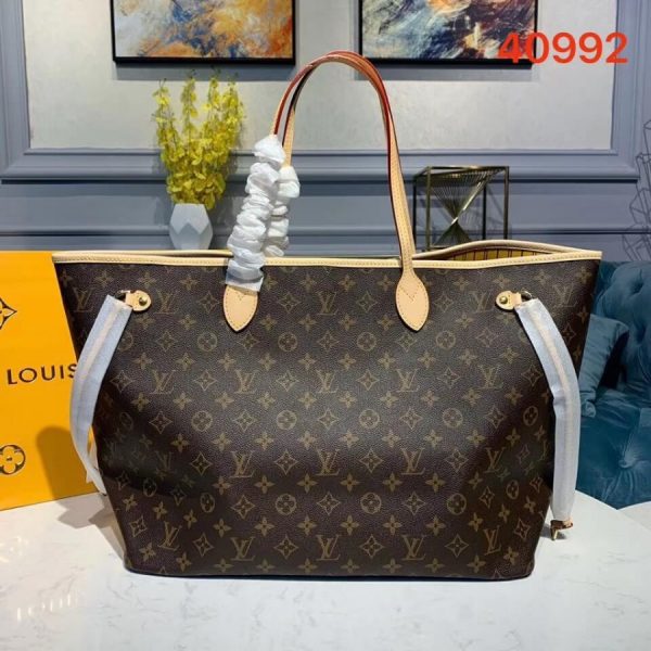 Louis Vuitton Monogram Neverfull GM Replica Bag M40992 - Image 4