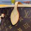 Best Replicas Bags - Louis Vuitton Neverfull MM Monogram Canvas Replica Yellow Shop For Best Louis Vuitton LV Replica Bags With Cheap Price