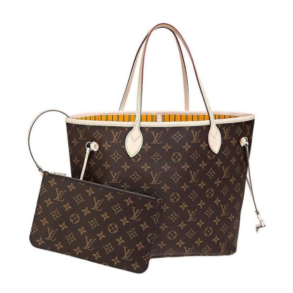 Louis Vuitton Neverfull MM Monogram Canvas Replica Yellow