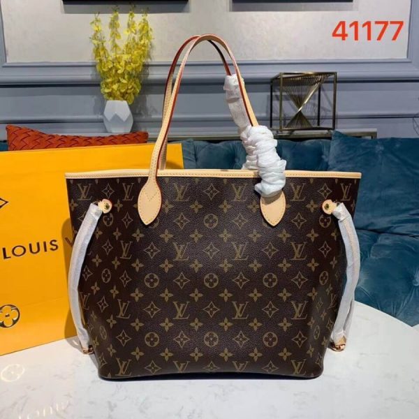 Louis Vuitton Monogram Neverfull MM Replica Bag M41177 - Image 2