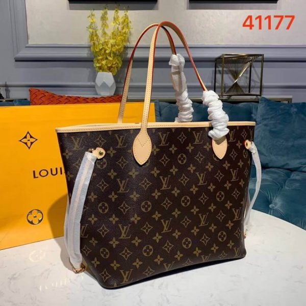 Louis Vuitton Monogram Neverfull MM Replica Bag M41177 - Image 3