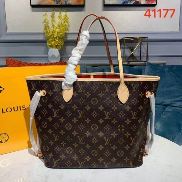 Louis Vuitton Monogram Neverfull MM Replica Bag M41177 - Image 4