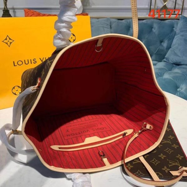 Louis Vuitton Monogram Neverfull MM Replica Bag M41177 - Image 10