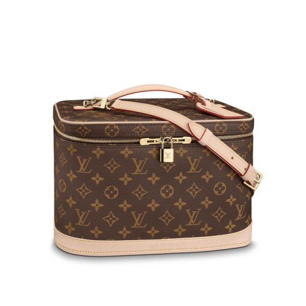 Replica LV Monogram Canvas Nice Cosmetic Bag M47280