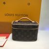 Best Replicas Bags - Replica LV Monogram Canvas Nice Mini Cosmetic Bag M44495 Shop For Best Louis Vuitton LV Replica Bags With Cheap Price