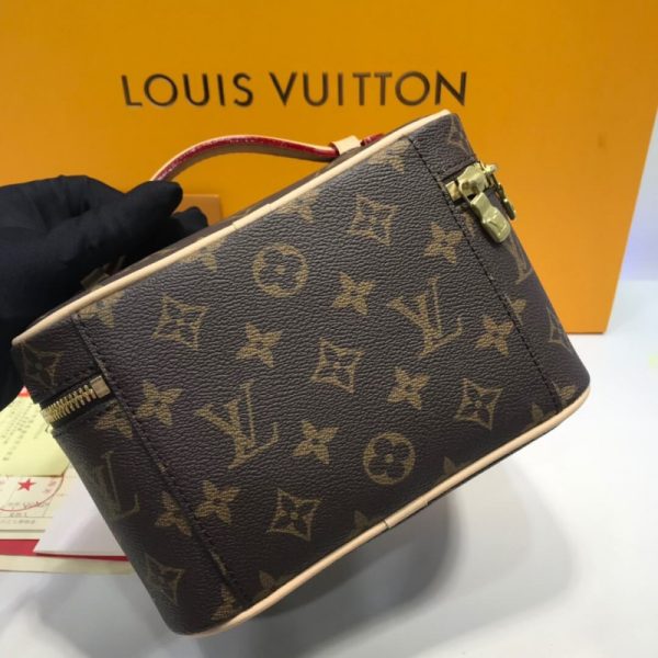 Replica LV Monogram Canvas Nice Mini Cosmetic Bag M44495 - Image 5