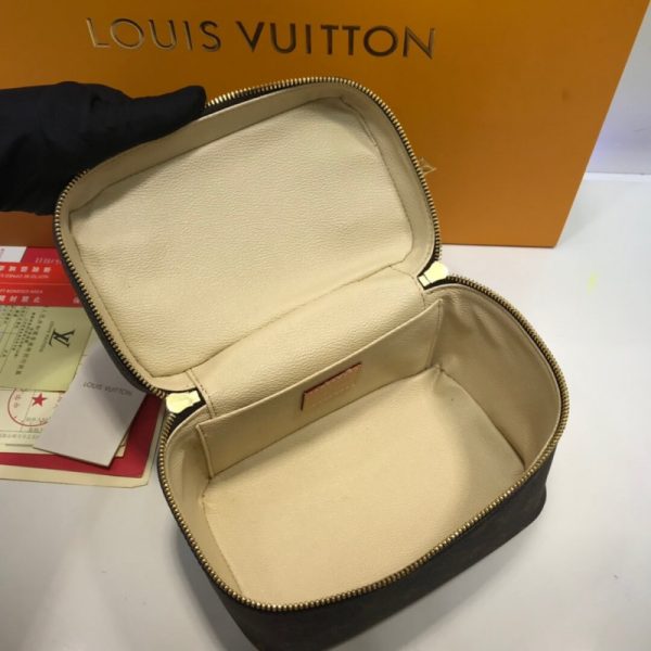Replica LV Monogram Canvas Nice Mini Cosmetic Bag M44495 - Image 9