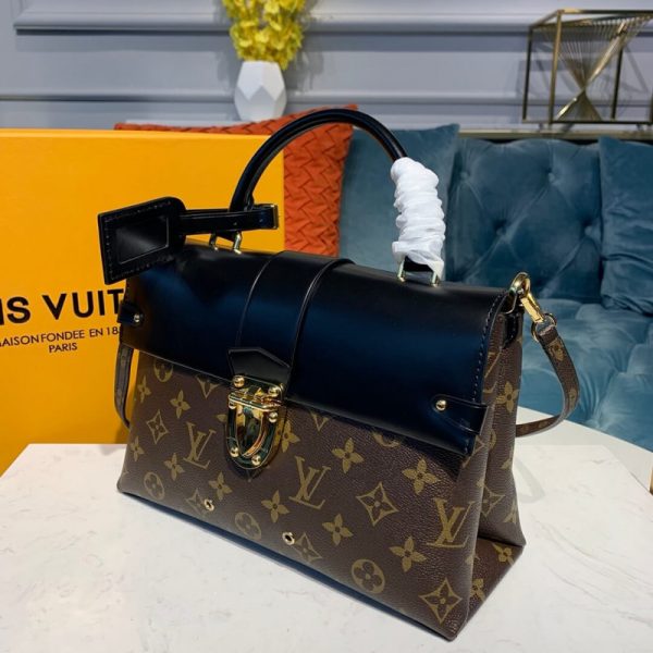 Replica Louis Vuitton Monogram Canvas Flap Bag M43125 MM - Image 3