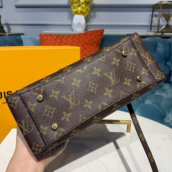 Replica Louis Vuitton Monogram Canvas Flap Bag M43125 MM - Image 5
