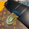 Best Replicas Bags - Replica Louis Vuitton Monogram Canvas Flap Bag M43125 MM Shop For Best Louis Vuitton LV Replica Bags With Cheap Price