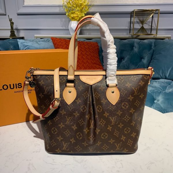 Replica Louis Vuitton Monogram Palermo PM Bag M40145 - Image 2