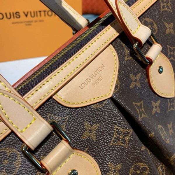 Replica Louis Vuitton Monogram Palermo PM Bag M40145 - Image 4
