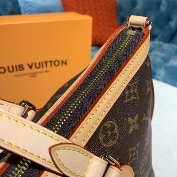 Replica Louis Vuitton Monogram Palermo PM Bag M40145 - Image 5