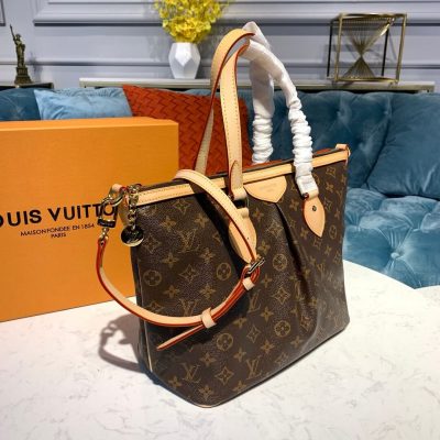 Replica Louis Vuitton Monogram Palermo PM Bag M40145