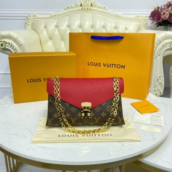 Replica Louis Vuitton Pallas Chain Bag in Monogram Canvas - Image 4