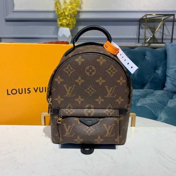 Replica LV Monogram Canvas Palm Springs Mini Backpack M41562 - Image 2