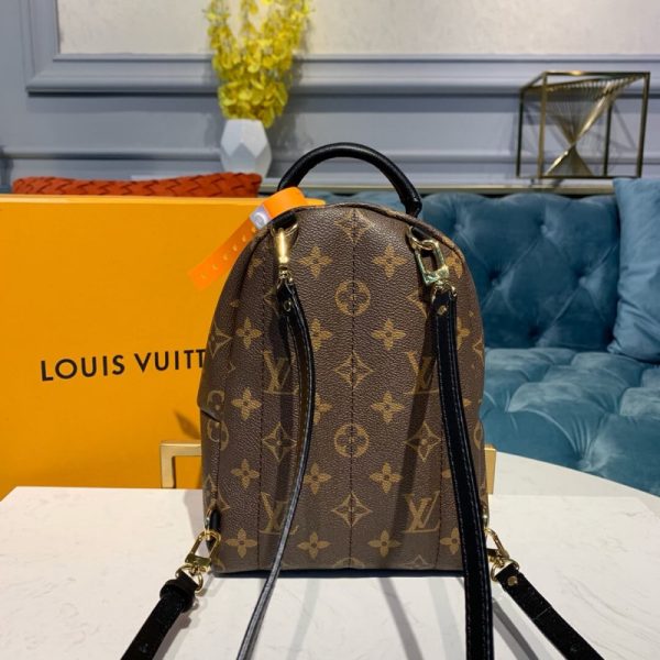 Replica LV Monogram Canvas Palm Springs Mini Backpack M41562 - Image 4