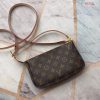 Best Replicas Bags - Replica LV Monogram Canvas Pochette Accessoires Shop For Best Louis Vuitton LV Replica Bags With Cheap Price